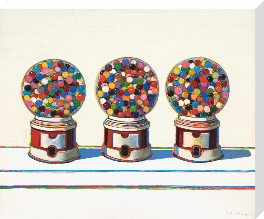 Three Machines (stretched canvas, large, unframed)