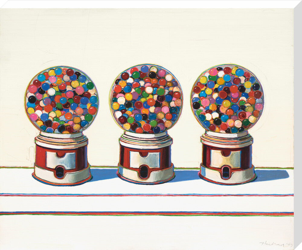 Three Machines (stretched canvas, extra large, unframed)