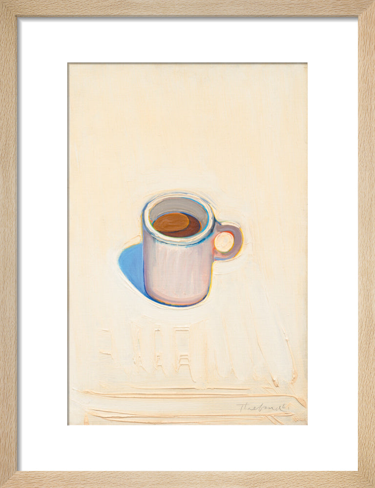 Cup of Coffee (art print, small, natural)