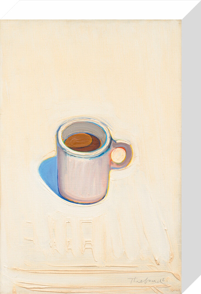 Cup of Coffee (stretched canvas, small, unframed)