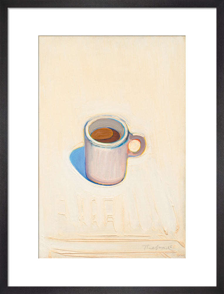 Cup of Coffee (art print, medium, black)
