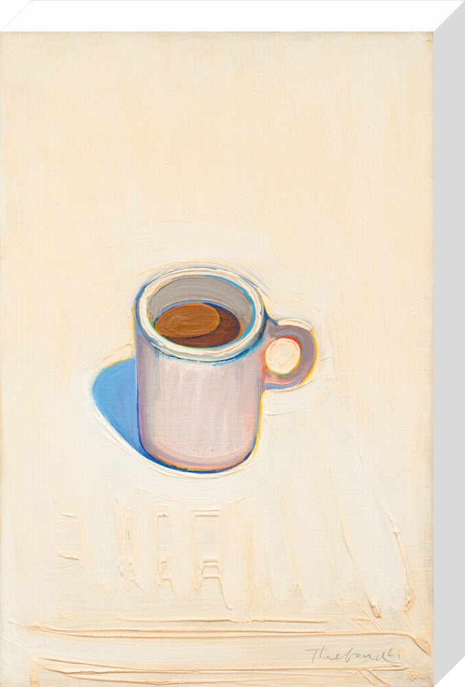 Cup of Coffee (stretched canvas, medium, unframed)