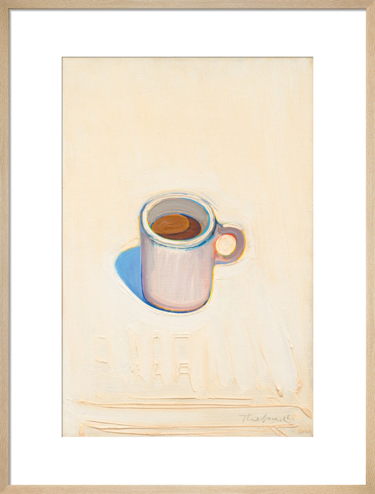 Cup of Coffee (art print, large, natural)