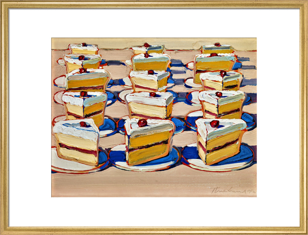 Boston Cremes (art print, large, gold)