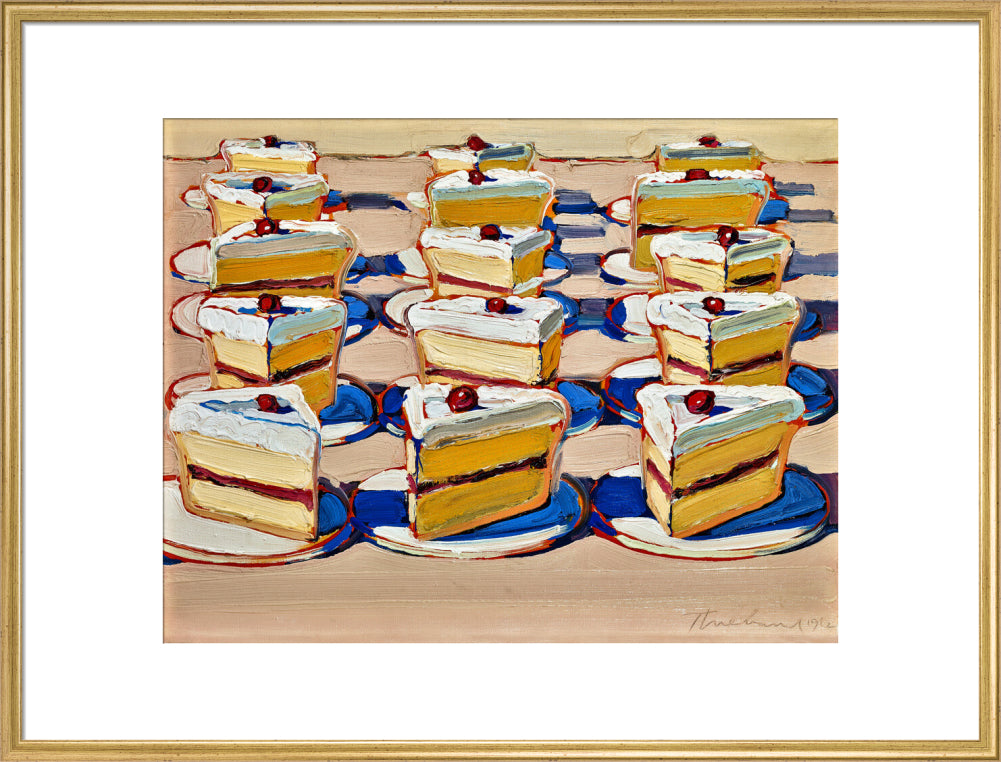 Boston Cremes (art print, extra large, gold)