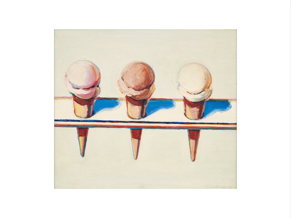 Three Cones (art print, extra large, unframed)