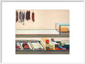 Delicatessen Counter (art print, large, white)