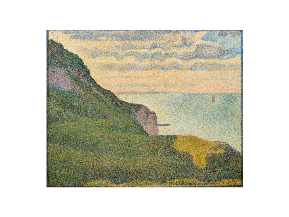 The Semaphores and the Cliff (art print, extra large, unframed)