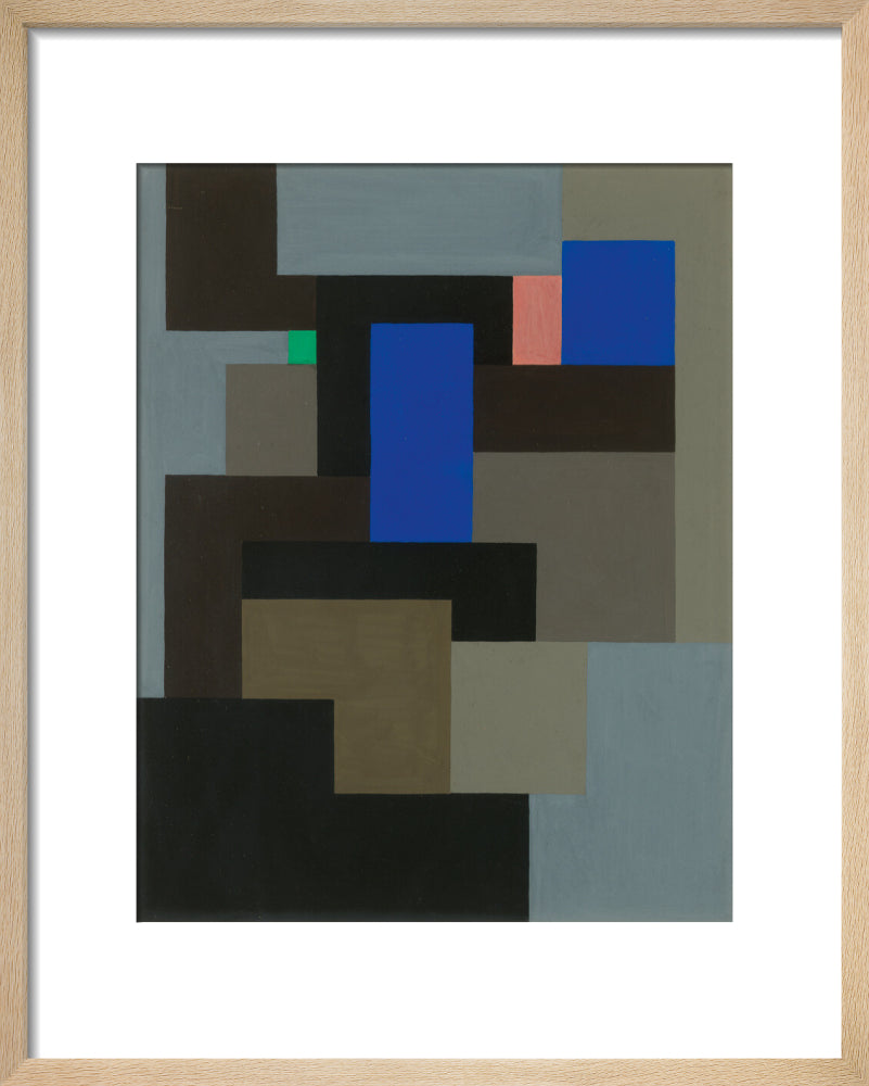 Composition (art print, small, natural)