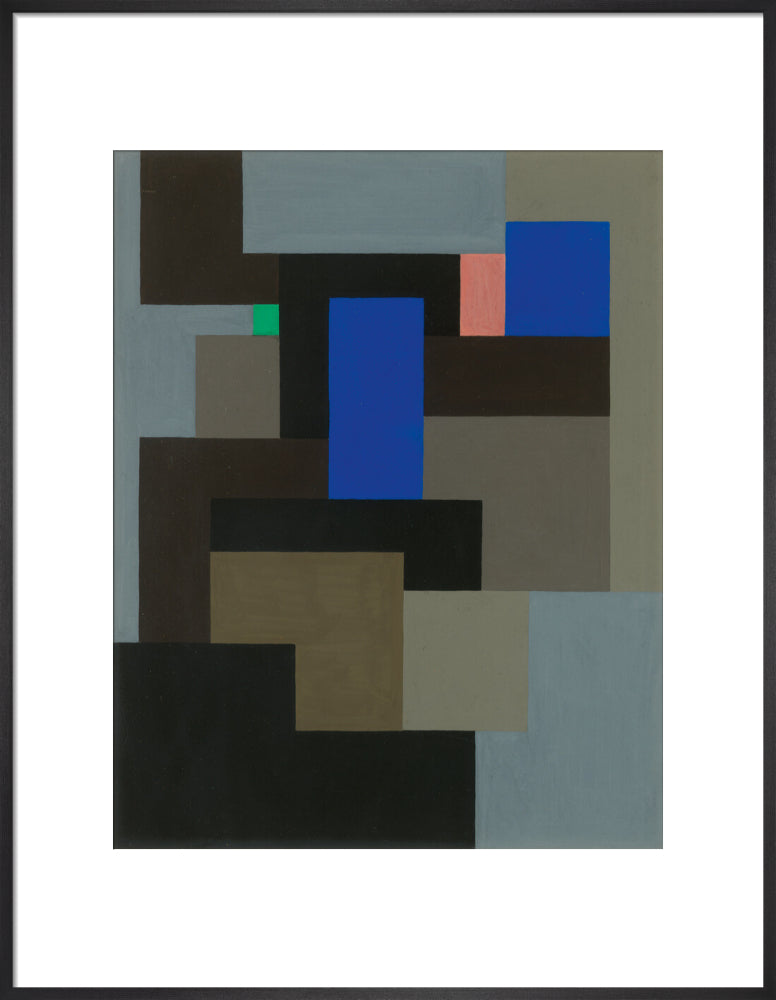 Composition (art print, large, black)