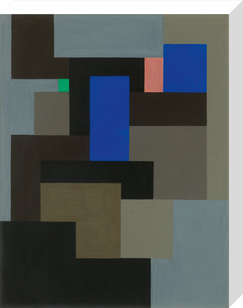 Composition (stretched canvas, medium, unframed)