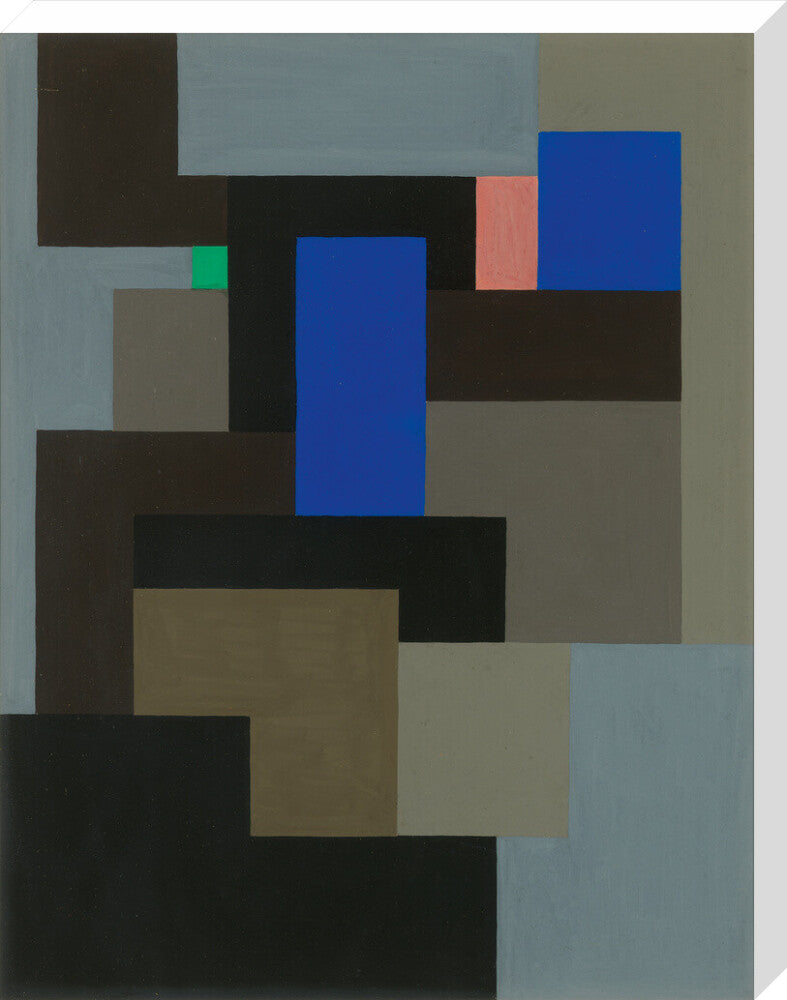 Composition (stretched canvas, large, unframed)