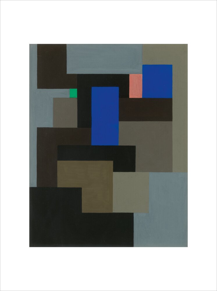 Composition (art print, small, unframed)