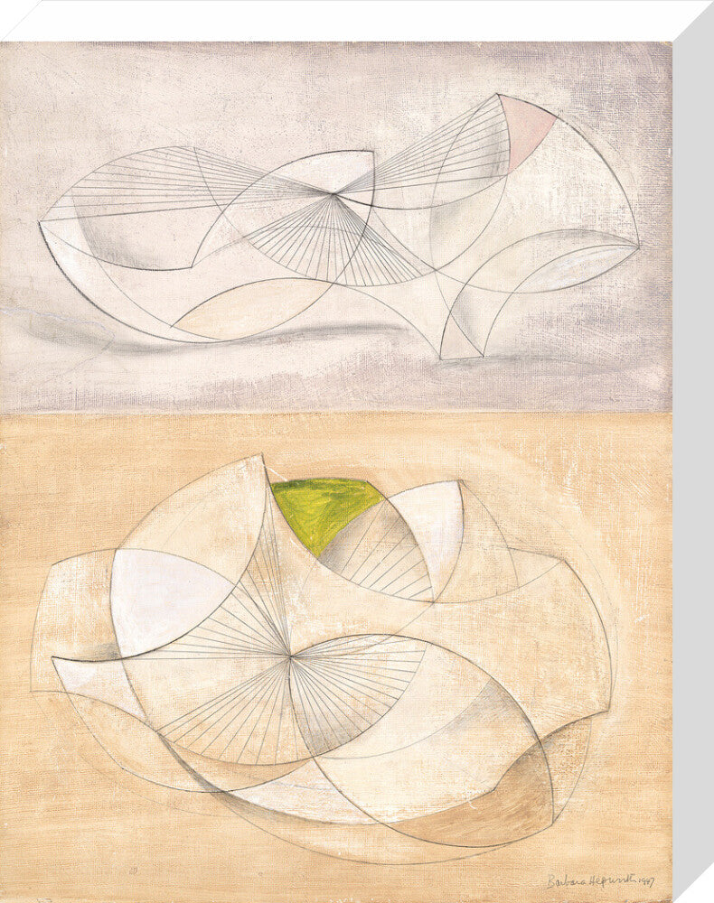 Curved forms (stretched canvas, medium, unframed)