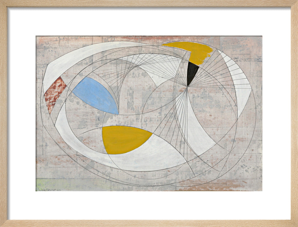 Oval Form (art print, small, natural)