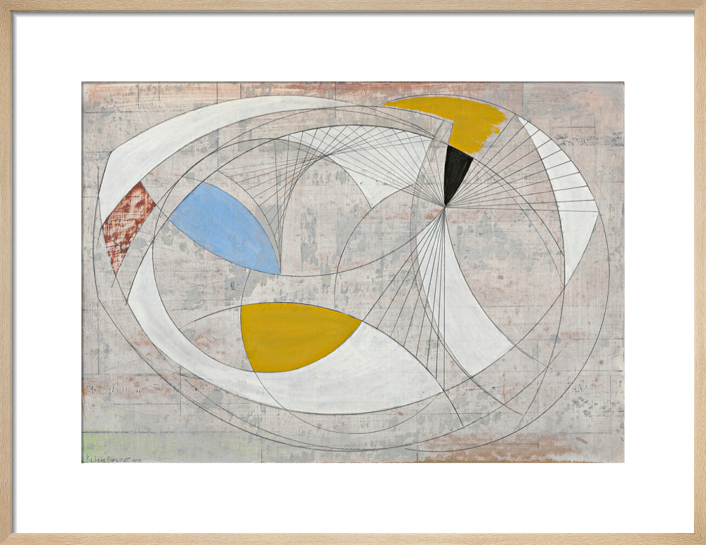 Oval Form (art print, medium, natural)