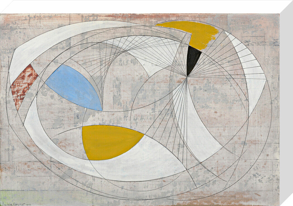 Oval Form (stretched canvas, medium, unframed)