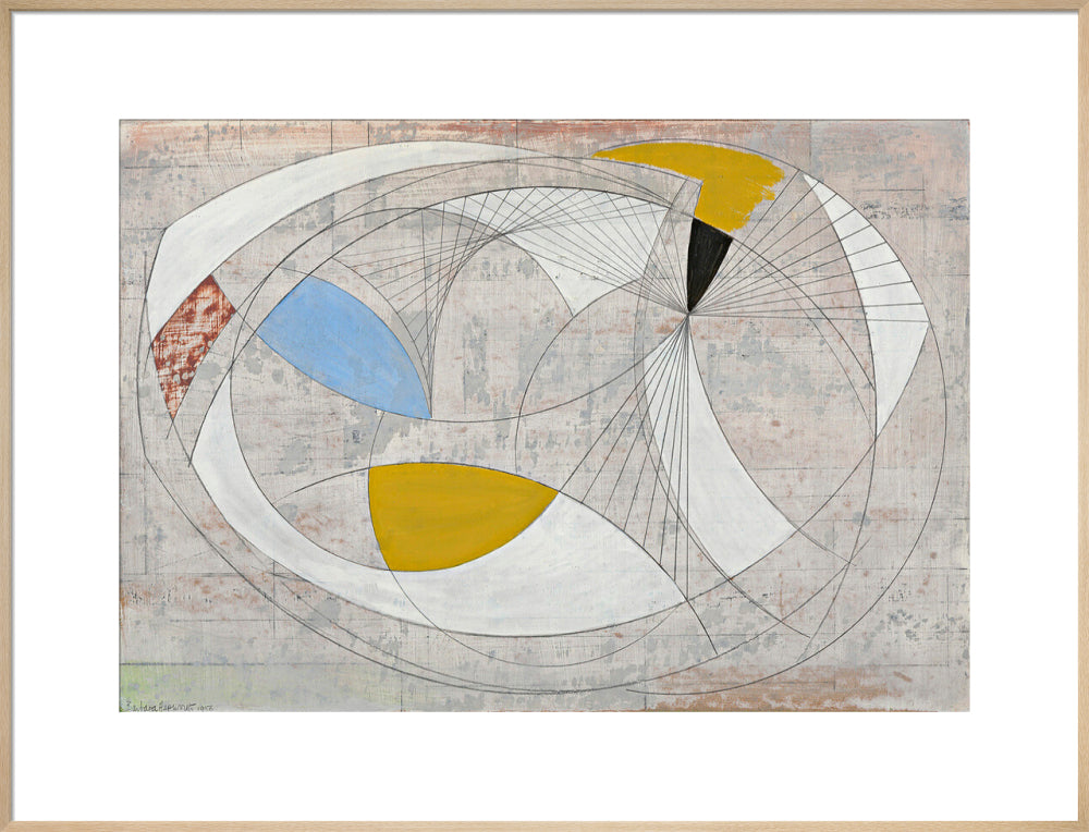 Oval Form (art print, extra large, natural)