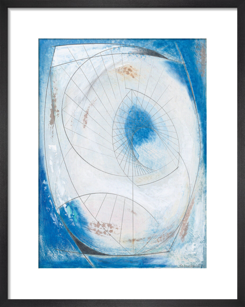 Turning Form (Atlantic) (art print, small, black)
