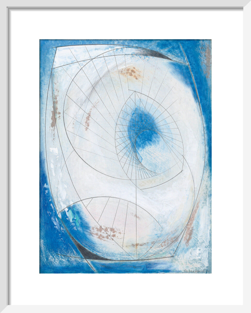 Turning Form (Atlantic) (art print, small, white)