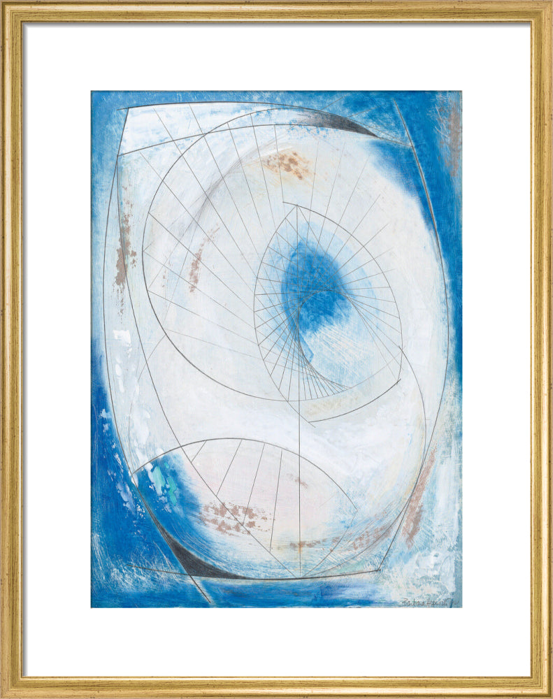 Turning Form (Atlantic) (art print, medium, gold)