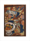 Still Life with Glass Jar and Silver Box (art print, small, unframed)