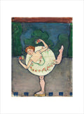 Toy design – Ballerina (art print, small, unframed)