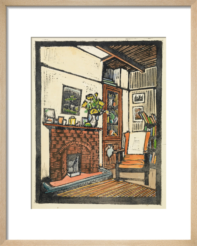 Miss Cashmore''s Office (art print, small, natural)