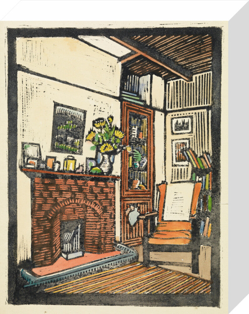 Miss Cashmore''s Office (stretched canvas, small, unframed)