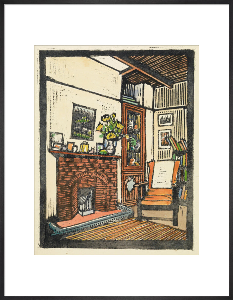 Miss Cashmore''s Office (art print, large, black)