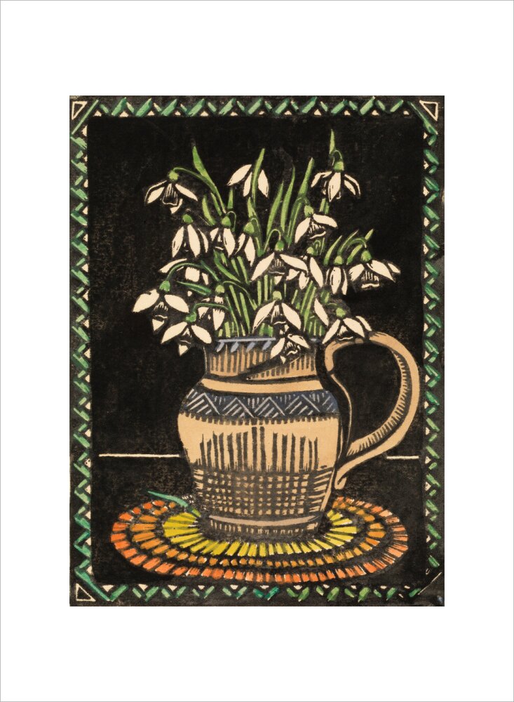 Snowdrops (art print, small, unframed)
