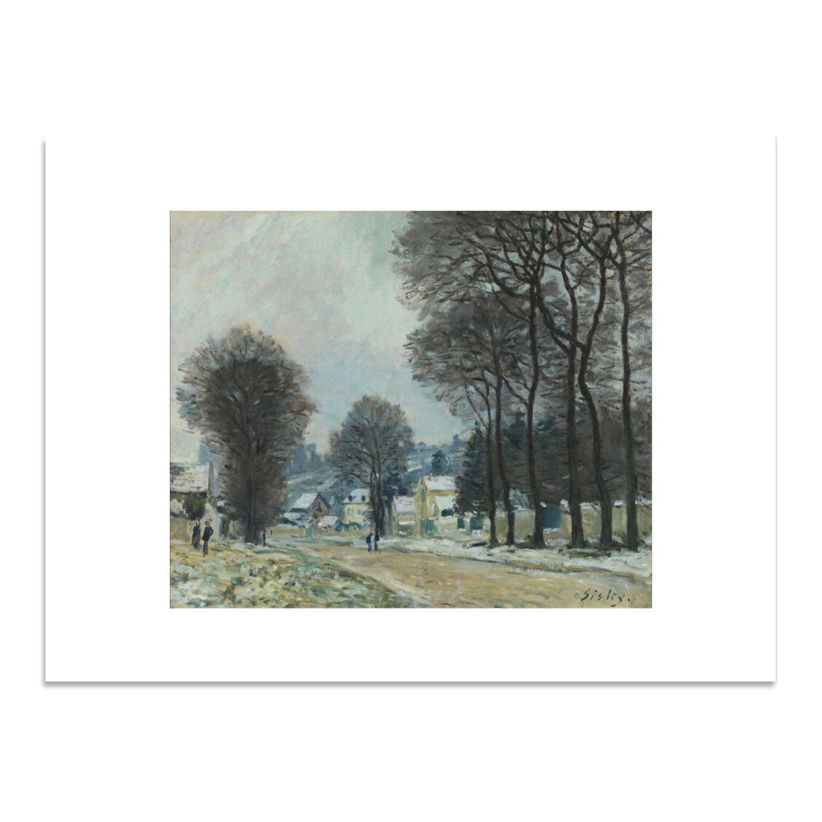 Snow at Louveciennes