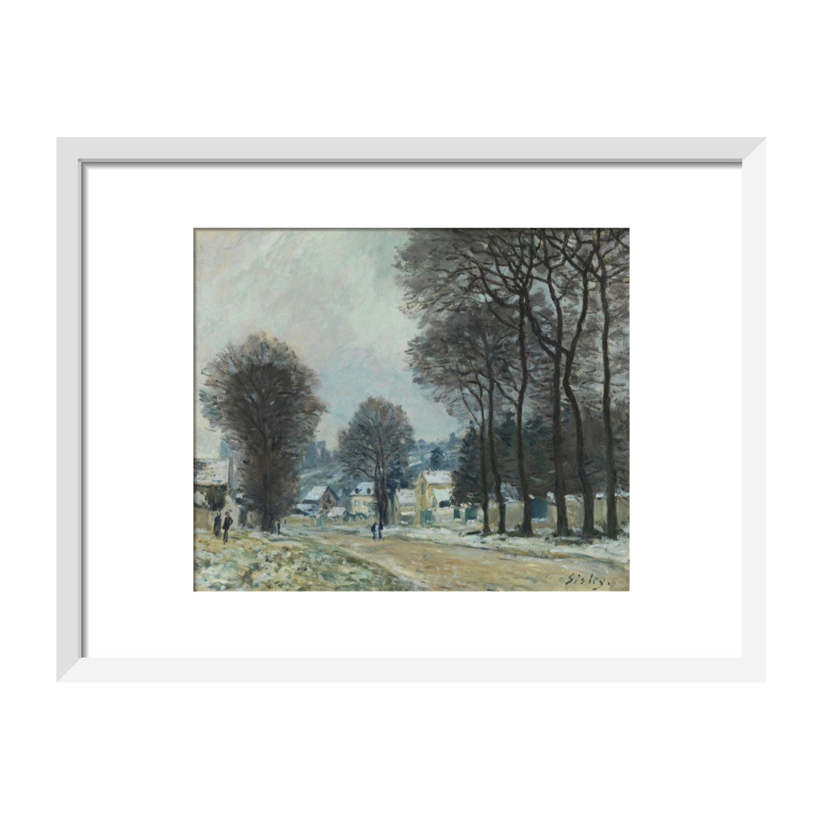 Snow at Louveciennes