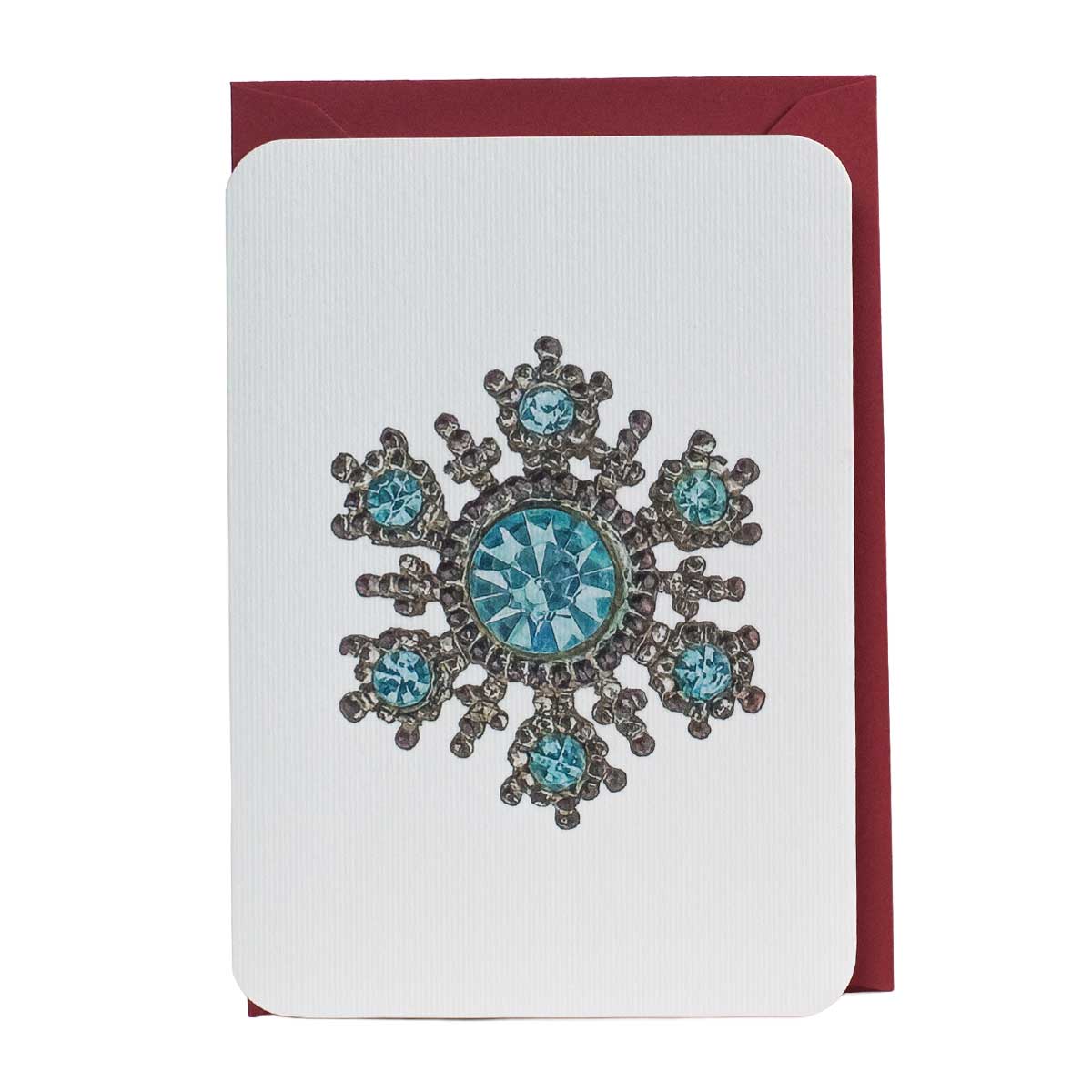 Greetings Card Snowflake I