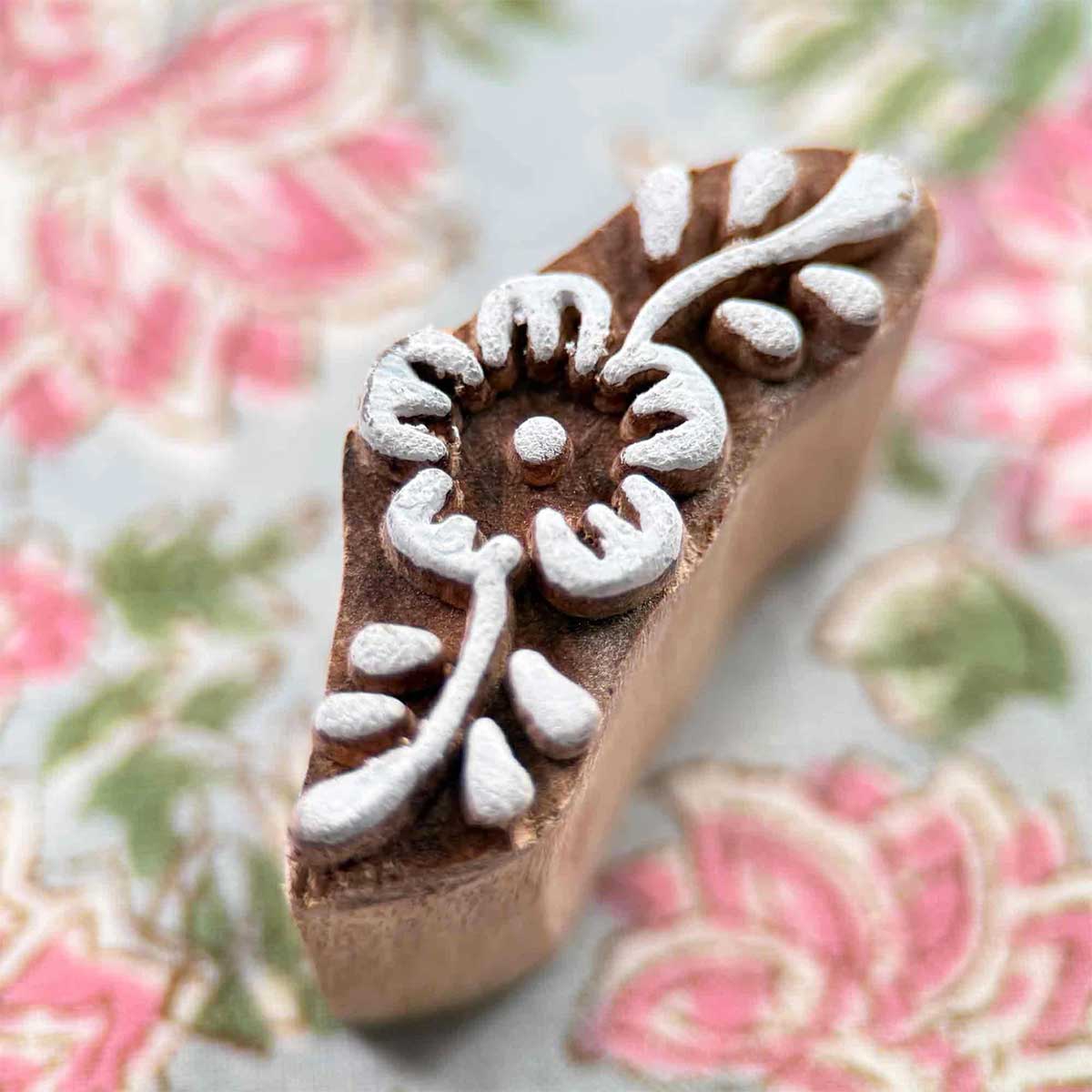 Indian Wood Block Stamp Whimsy