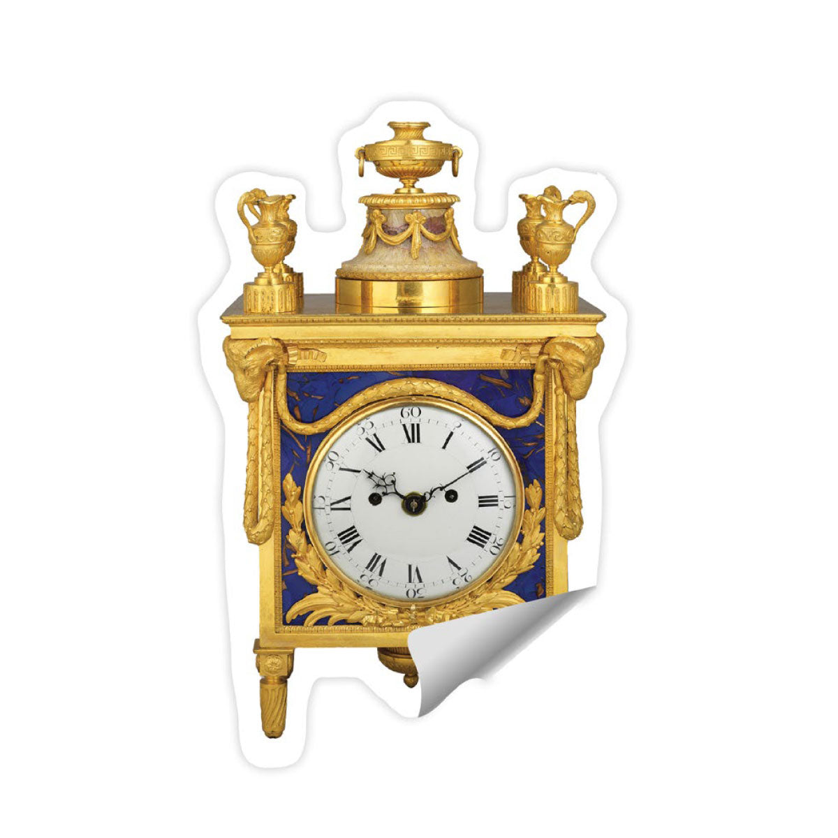 Sticker Clock