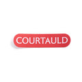 Sticker Courtauld Orange