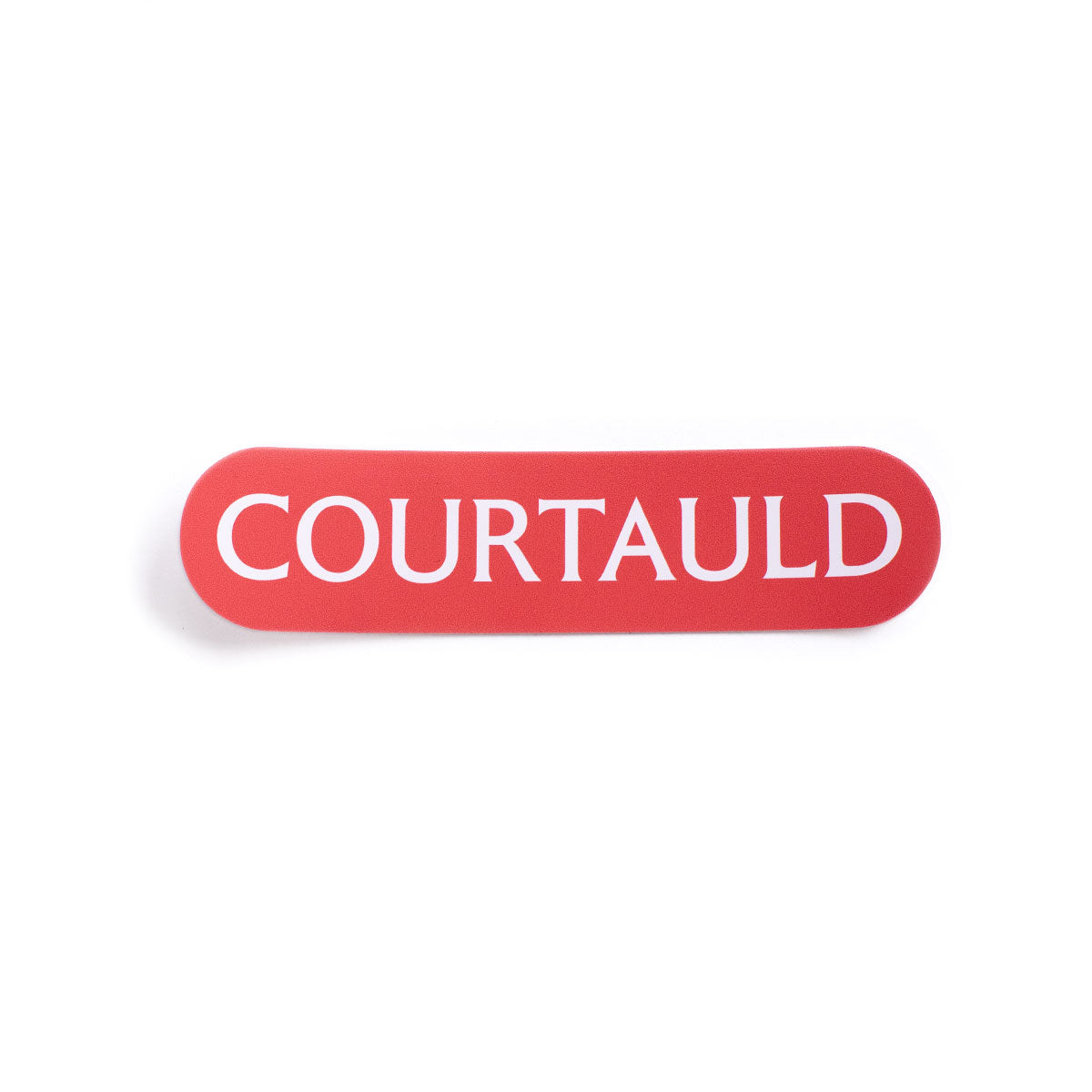 Sticker Courtauld Orange