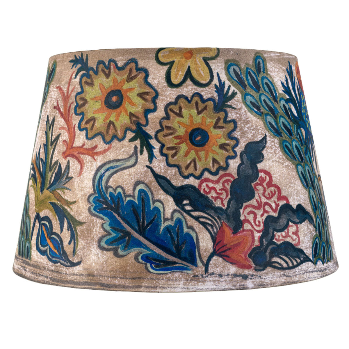 Lampshade Large Winifred Gill Inspired Marigolds