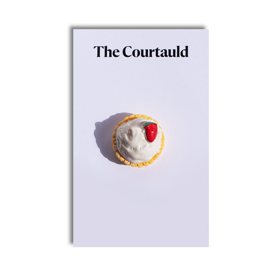 Pin Badge Cream Tart