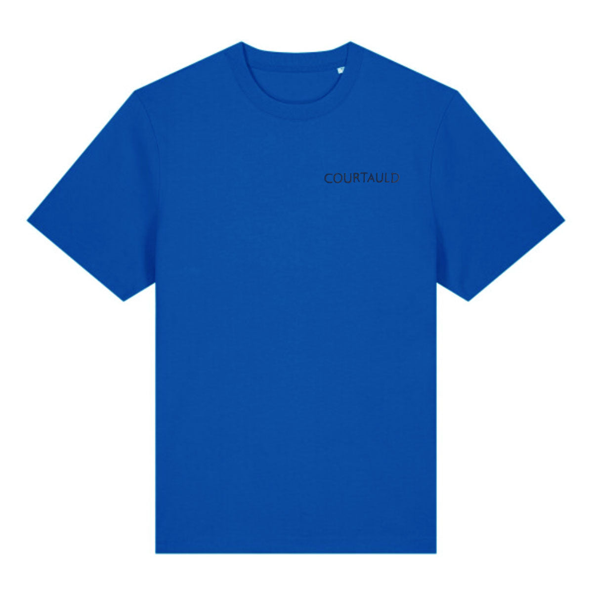 Courtauld Embroidered T-Shirt Blue L