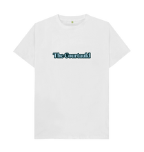 Load image into Gallery viewer, White Printed T-shirt Front
