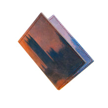 Load image into Gallery viewer, Leather Folding Wallet Monet Houses of Parliament, Sunset
