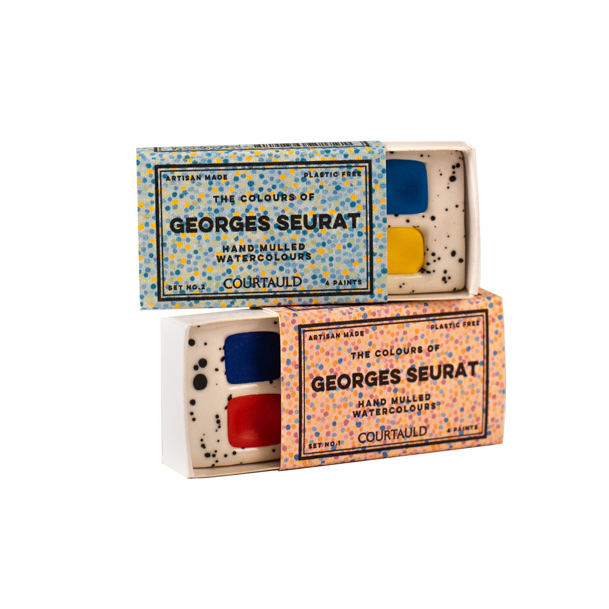 Pocket Watercolour Set Colours of Seurat Blue