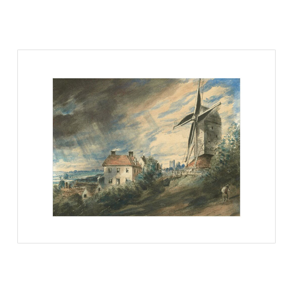 John Constable, Stanway Mill, near Colchester