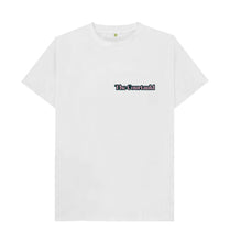 Load image into Gallery viewer, White Courtauld Mini Pink Logo T-Shirt

