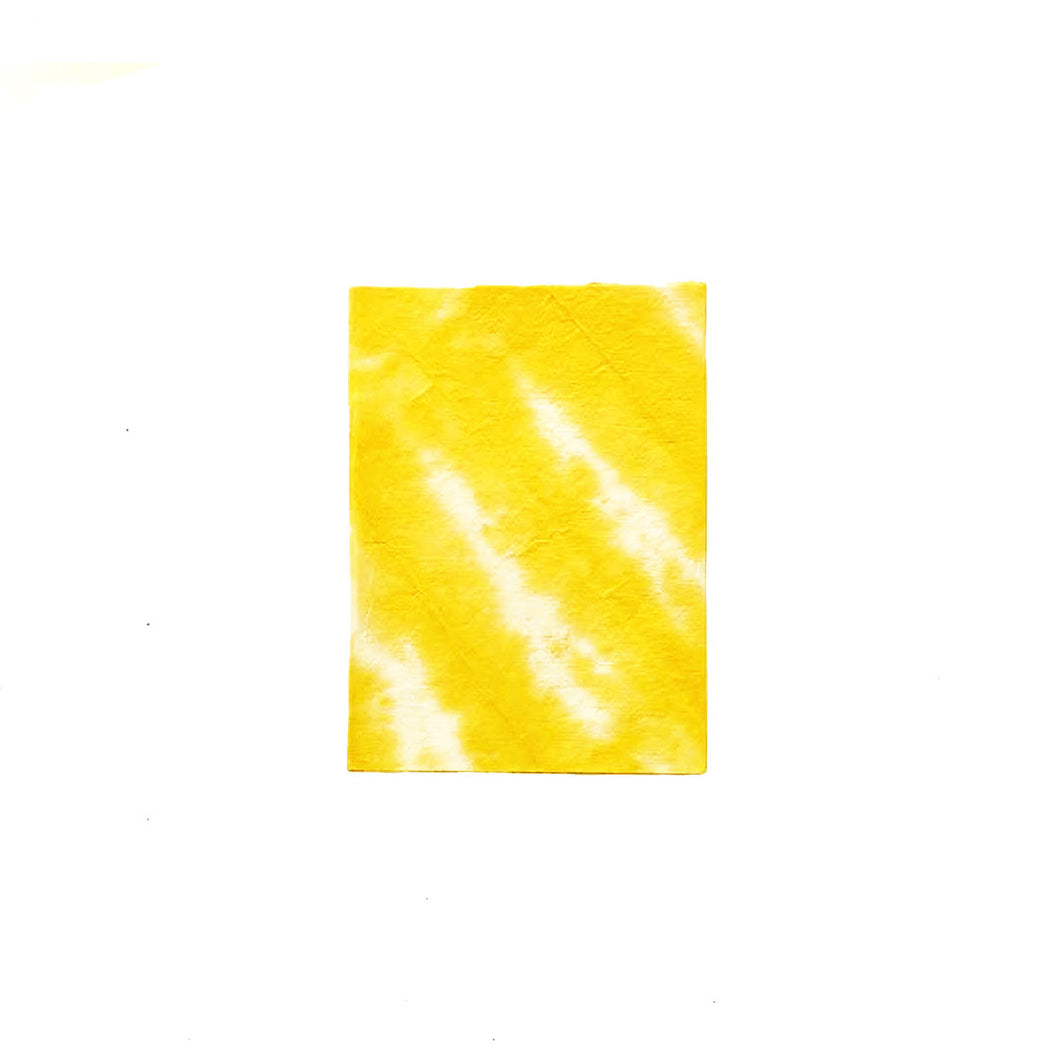Shibori Paper Book Small Yellow