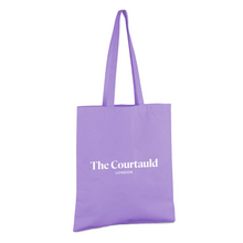 Load image into Gallery viewer, Courtauld Tote Bag Lilac White
