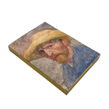 Load image into Gallery viewer, Notecard Wallet Van Gogh Self-Portraits
