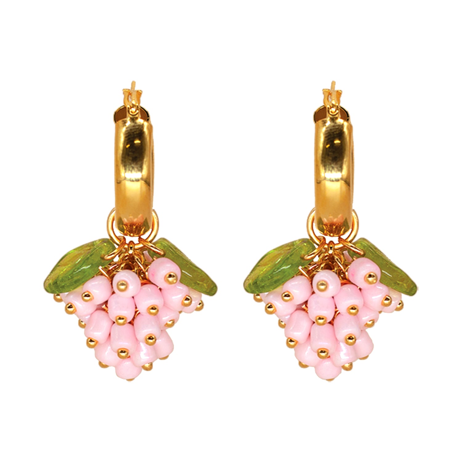 Baby Raspberry Earrings